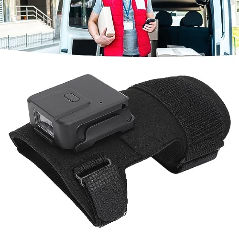 장갑 바코드 스캐너, 다용도 웨어러블 바코드 스캐너 3가지 스캔 모드 산업용 애플리케이션을 위한 USB 유선 연결