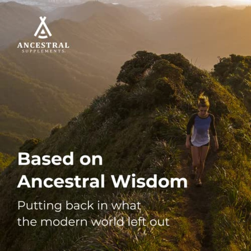 Ancestral Supplements 풀을 먹인 쇠고기 기관 보조제, 간, 심장, 신장, 췌장, 비장, 동결 건조 쇠고기, 유전자 변형 성분 없음, 180 캡슐의 독점 혼합으로 전신 건강 지원