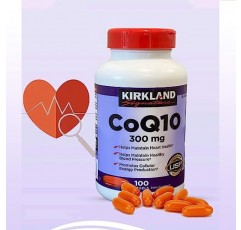 Stynghj CoQ10 300mg, 소프트젤 100개 - 건강한 혈압을 유지하고 에너지 생산을 촉진합니다. 100개(1팩)