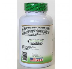 Ayu Nutrients Organic Triphala -500 mg, GI 트랙 웰니스/내부 클렌징/소화 건강- 90 캡슐 | 미국산