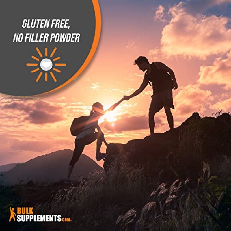 BulkSupplements.com 로즈힙 추출물 분말 - 항산화 지원을 위한 허브 보충제, 로즈힙 분말 - 글루텐 프리 - 1회 제공량당 500mg, 200회 제공량(100그램 - 3.5온스)