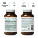 ALGAECAL Plus - 유기농 홍조류 칼슘 보충제, 비타민 K2 MK7(100mg), 비타민 D3(1600IU), 마그네슘(250mg) 및 미량 미네랄, 뼈 건강 및 근력 강화, 삼키기 쉬움, 식물성 캡슐 120개