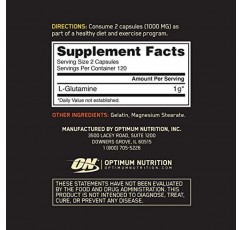 Optimum Nutrition 인스턴트 BCAA 캡슐, 케토 친화적 분지사슬 필수 아미노산(400개), 글루타민 근육 회복 캡슐(240개) 포함 - 번들 팩
