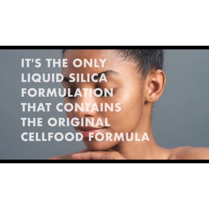 Cellfood Essential Silica 노화 방지 포뮬러 - 4액량 온스, 3팩 - 건강한 뼈, 관절, 모발, 피부, 손톱, 치아 및 잇몸 지원 - 흡수 용이 - 글루텐 및 티아민 없음, 유전자 변형 성분 없음 - 120일 분량