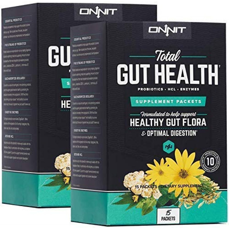 ONNIT 토탈 휴먼 최적화 스택 - 알파 브레인(90ct) + 토탈 휴먼(60ct) + 토탈 장 건강(30ct)