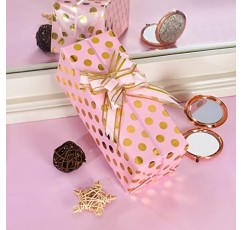 Bueart Design 18Pcs 최고의 선물 천연 염소 헤어 펄 핑크 전문 메이크업 브러쉬 세트 브러쉬 정리 홀더 케이스 파운데이션 페이스 블렌딩 블러쉬 컨실러 아이 메이크업 브러쉬 세트