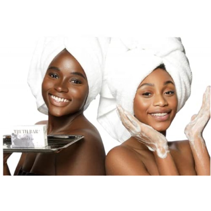 Vonetta Cosmetics Truth Bar Soap - 얼굴, 바디 케어, 남성 및 여성을 위한 일상용 클렌저 | 모든 피부 타입을 위한 글루텐 프리 비누바 | 4온스