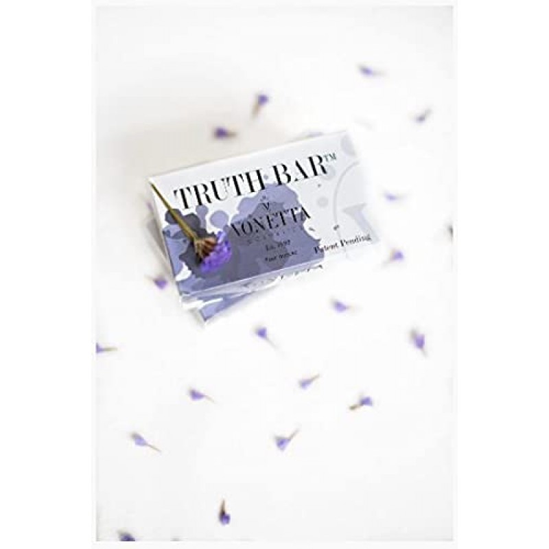 Vonetta Cosmetics Truth Bar Soap - 얼굴, 바디 케어, 남성 및 여성을 위한 일상용 클렌저 | 모든 피부 타입을 위한 글루텐 프리 비누바 | 4온스