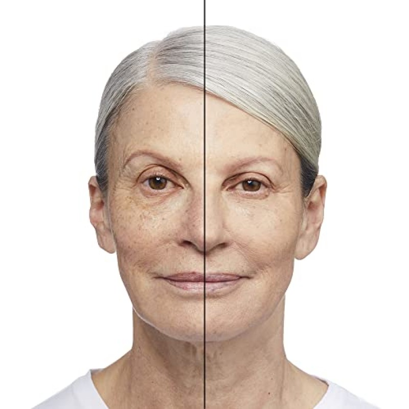 No7 프로텍트 & 퍼펙트 어드밴스드 올인원 파운데이션 - 웜 베이지 - 여성용 SPF 50 에이지 디파잉 파운데이션 메이크업 - 메이크업 베이스 크림은 붉은기를 줄이고 눈에 보이는 모공을 흐리게 합니다(30ml)