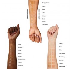 No7 프로텍트 & 퍼펙트 어드밴스드 올인원 파운데이션 - 웜 베이지 - 여성용 SPF 50 에이지 디파잉 파운데이션 메이크업 - 메이크업 베이스 크림은 붉은기를 줄이고 눈에 보이는 모공을 흐리게 합니다(30ml)