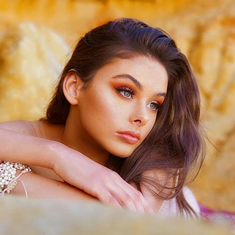 클라라 코스메틱스 24 아이섀도우 팔레트 - 페스티브 럭셔리 바이브런트 볼드 풀 컬러 피그먼트 롱 라스팅 매트 쉬머 아이 섀도우 팔레트 (아부다비)