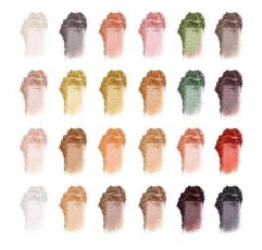 클라라 코스메틱스 24 아이섀도우 팔레트 - 페스티브 럭셔리 바이브런트 볼드 풀 컬러 피그먼트 롱 라스팅 매트 쉬머 아이 섀도우 팔레트 (아부다비)