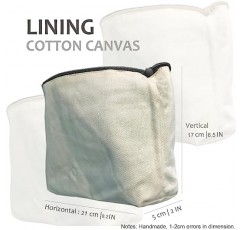 HAPPYHEIDI 여성 미적 여행 메이크업 가방 액세서리 지퍼 파우치 화장품, 지갑 주최자, 자수 행운의 꽃 블랙