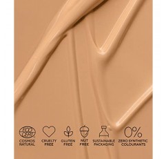 MÁDARA 유기농 스킨케어 | 스키노님 세미매트 펩타이드 파운데이션 (#40 SAND)