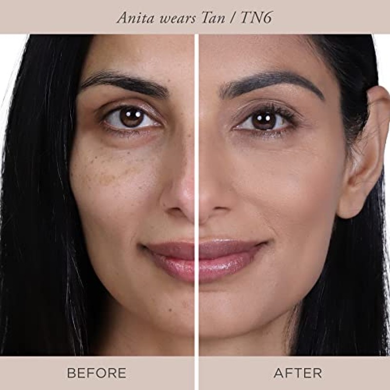 PÜR 4-in-1 프레스드 미네랄 메이크업 SPF 15 파우더 파운데이션(컨실러 및 피니싱 파우더 포함) - 미디엄부터 풀 커버리지 파운데이션 - 미네랄 기반 파우더 - 잔인하지 않은 비건 친화적인 제품