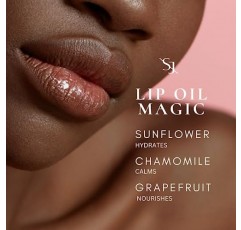 SAINT JANE - 럭셔리 립 오일 | 럭셔리, 꽃이 함유된 클린 스킨케어(진정, 0.15온스 | 4.5ml)