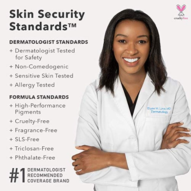 Dermablend 퀵 픽스 풀 커버리지 컨실러 스틱, 하루 종일 수분 공급으로 빠르고 쉬운 정밀 커버력.