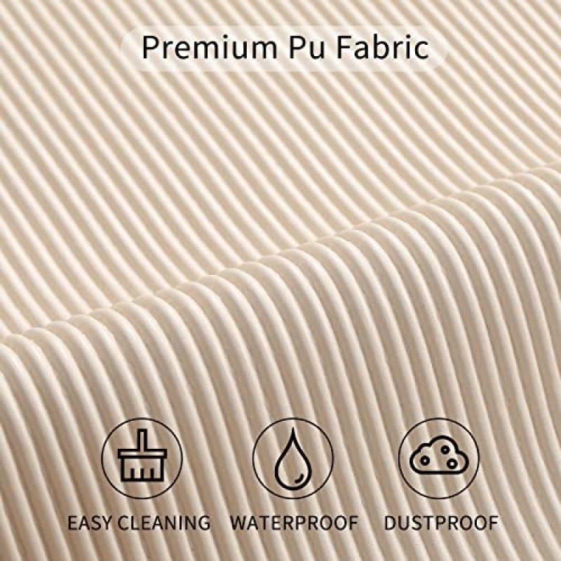 bagINBAG QIANPA 핸들이있는 더블 레이어 여행용 메이크업 가방, woemn 용 브러시 구획이있는 화장품 가방, 대형 흰색 메이크업 주최자 가방 방수