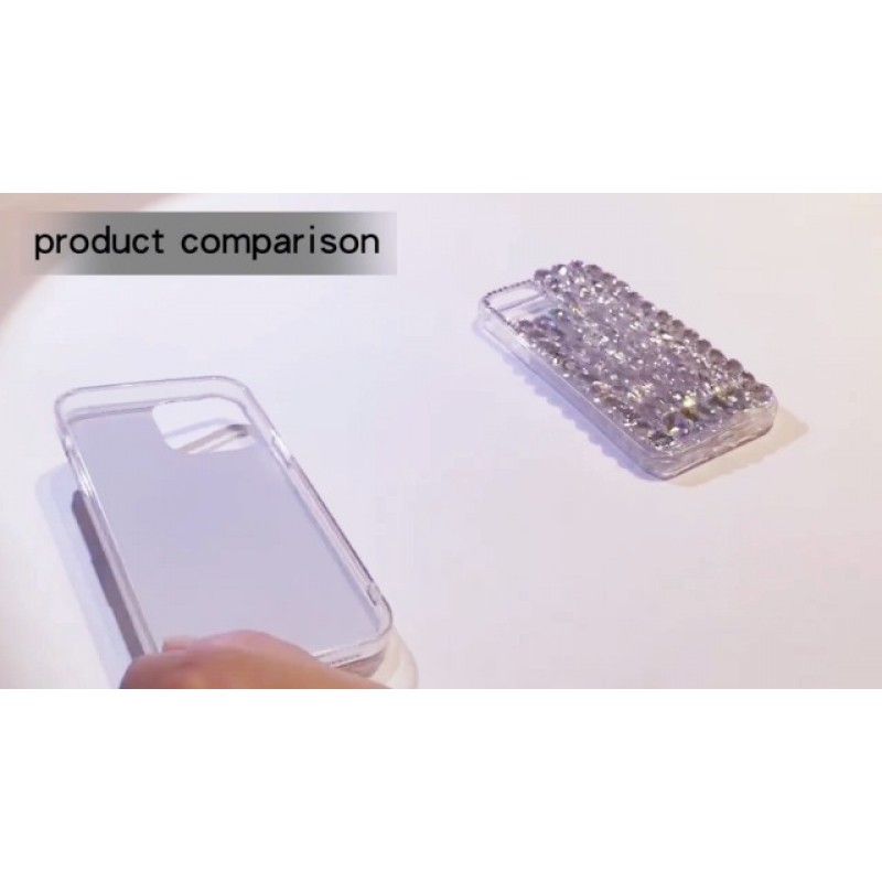 Cavdycidy Samsung Galaxy S22 울트라 블링 케이스 거울, 상감 블링 블랙 보석 메이크업 거울, 여성용 반짝 이는 럭셔리 태양 꽃 다이아몬드 소녀 (골드)