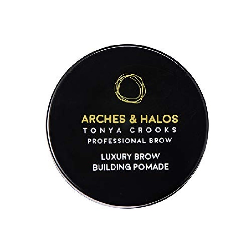 Arches & Halos 럭셔리 브로우 빌딩 포마드 - 눈썹 젤 크림 틴트 - 눈썹 채우기, 조각 및 정의 - 비건 및 동물 실험을 하지 않는 메이크업 - 써니 블론드, 0.1온스(2팩)