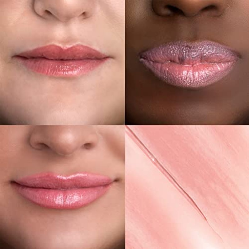 LAURA GELLER NEW YORK 이탈리안 마블 쉬어 립스틱 - 베리 바닐라 - 하이드레이팅 & 라이트웨이트 - 비타민 E & 캐스터 씨드 오일 - 크림 마감