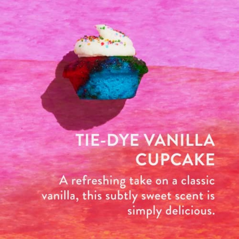 여성, 남성을 위한 네이티브 바디 워시 내추럴 | 황산염 무함유, 파라벤 무함유, 염료 무함유, 천연 유래 청정 성분 함유로 피부를 부드럽고 촉촉하게 만들어주는 홀치기염색 바닐라 컵케이크 18온스 - 2팩