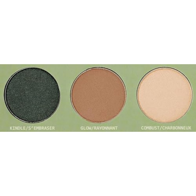 theBalm, 스모크 밤 블레이징 퍼펙트 아이섀도우 팔레트, 눈에 띄는 화장품, 트리플 밀드 하이리 피그먼트, 여성용 쉬머 섀도우 & 라이너