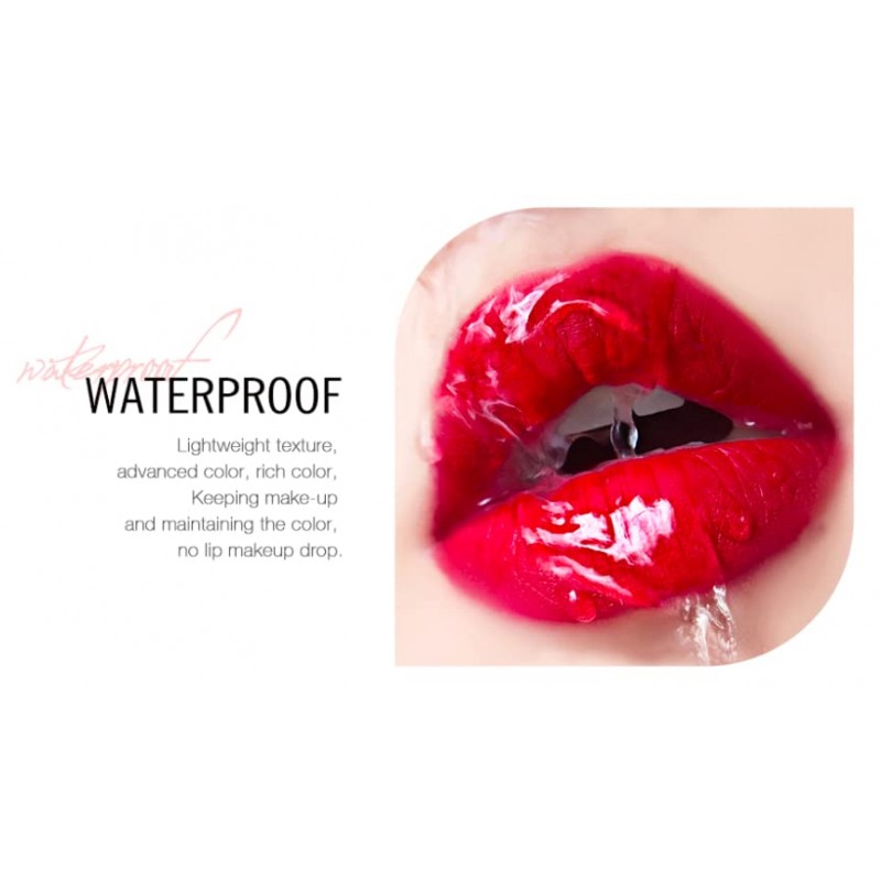 EVELIER 럭셔리 라인: MUSE - 촉촉하고 부드러운 크리미 프루티 컬러 립스틱 립글로스 - 섹시한 입술을 위한 고발색, 즉각적인 샤인 립 글로스(라즈베리 레드)