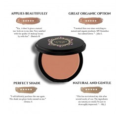 럭셔리 바이 소피아 프리미엄 프레스드 브론저 [6가지 색상] | 천연 및 유기농 피부 강화 성분 | 태양빛 키스를 받은 젊은 룩을 위한 저자극성 고발색 포뮬러(Sun Kissed)