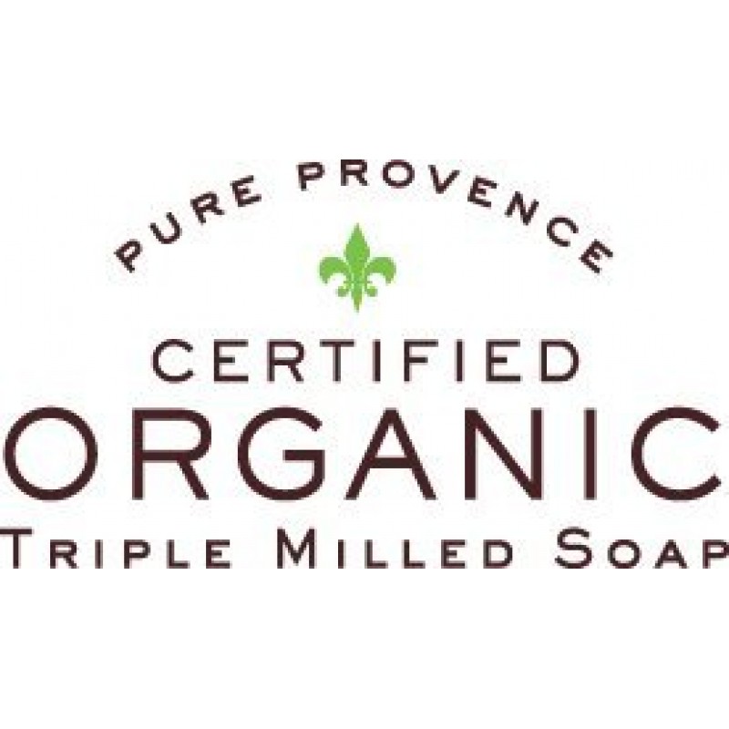 순수 프로방스 천연 및 유기농 삼중 가공 프렌치 라벤더 비누 | 유기농 시어 버터 | 럭셔리 풀사이즈 바 | 100% 야채 기반 | 편안한 | 5.3 온스 (150g) 비누 (바 3개)