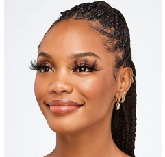 i-ENVY 럭셔리 밍크 컬렉션 인조 속눈썹 100% 리얼 밍크 글래머러스 아이 룩 래쉬 최대 푹신함 3D 멀티 컬 앵글(3팩)