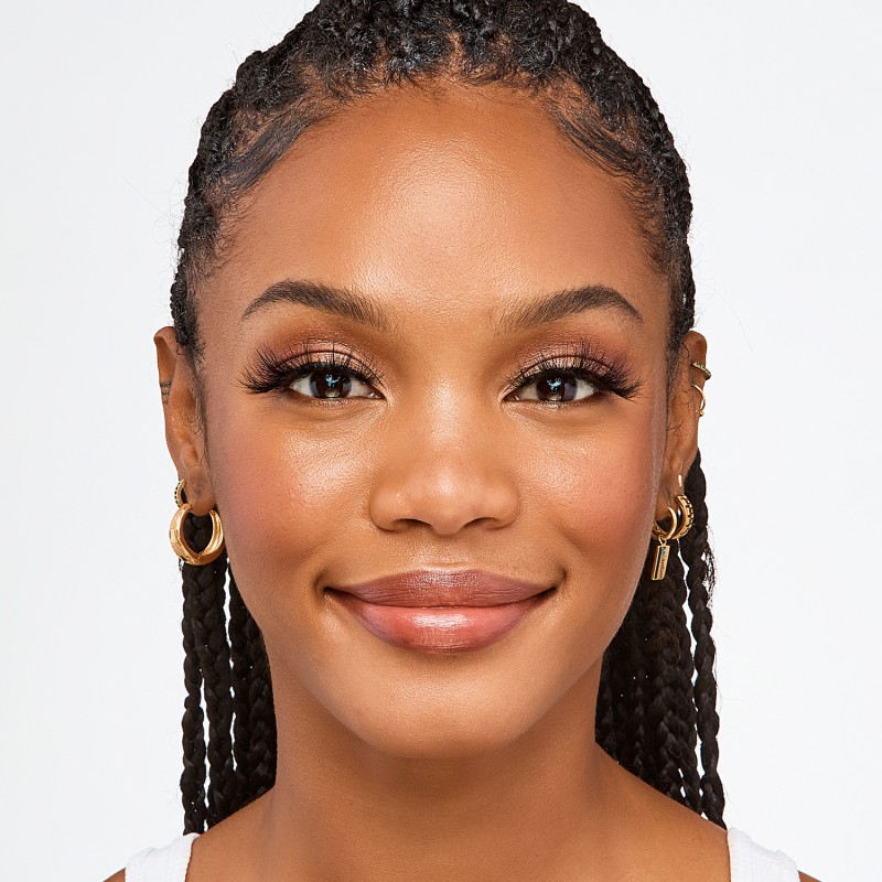 i-ENVY 럭셔리 밍크 컬렉션 인조 속눈썹 100% 리얼 밍크 글래머러스 아이 룩 래쉬 최대 푹신함 3D 멀티 컬 앵글(2팩)