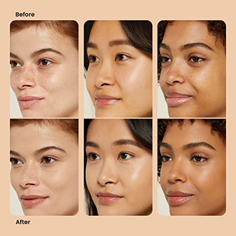 조아 퍼펙트 컴플렉션 언더 아이 컨실러 및 세럼, 한국식 메이크업, 다크서클과 붓기를 위한 하이드레이팅 언더 아이 세럼 컨실러 스틱, 미디엄 커버리지의 펩타이드 세럼