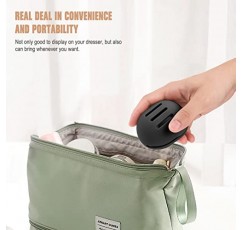 FERYES 2 PCS 메이크업 스펀지 홀더 – 비산 방지 친환경 실리콘 뷰티 메이크업 블렌더 케이스 여행용