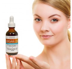 Advanced Clinicals 럭셔리 퓨어 아르간 오일. 가벼운 페이셜 오일로 주름을 완화하고 건조한 피부에 수분을 공급합니다.