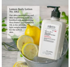 C.O. Bigelow Apothecary Duo - 레몬 핸드 케어, 핸드 비누 및 로션 2개 선물 세트 - 보습 로션 및 리퀴드 핸드 워시가 포함된 건성 피부용 스킨 케어 - 각 10fl oz