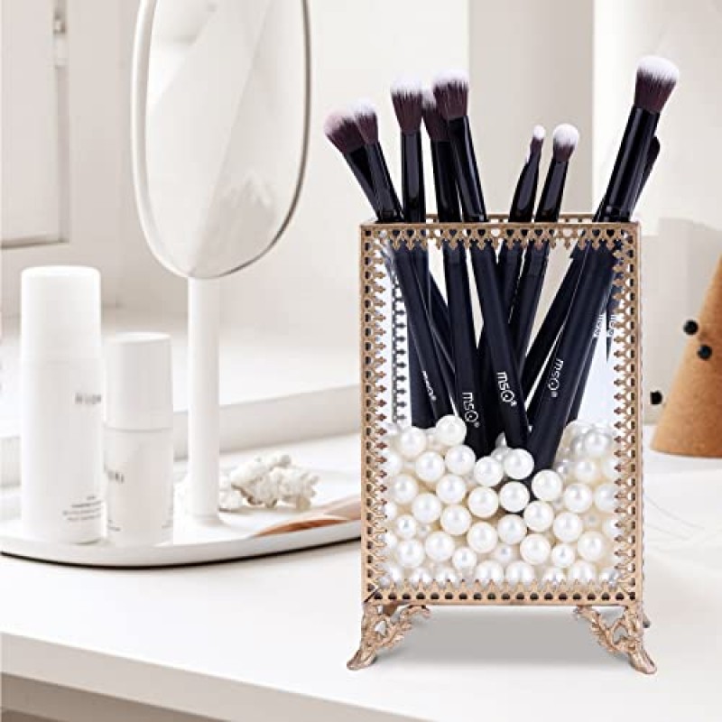 MSQ 아이 메이크업 브러쉬 12개 아이섀도 메이크업 브러쉬 세트 아이섀도, 눈썹, 아이라이너, 블렌딩 1개 속눈썹 빗 컬러 속눈썹 분리기 마스카라 어플리케이터