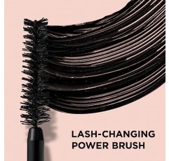 IT Cosmetics 슈퍼히어로 마스카라 - 슈퍼 블랙 엘라스틱 스트레치 볼류마이징 & 렝스닝 마스카라 - 속눈썹 리프트, 분리 및 컨디셔닝 - 콜라겐, 비오틴 및 펩타이드 함유