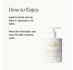 Caswell-Massey Centuries 버베나 핸드 워시, 밝은 감귤 향이 나는 써니 버베나, 피부를 좋아하는 식물 혼합물, 보습 핸드 비누, 10 Fl Oz