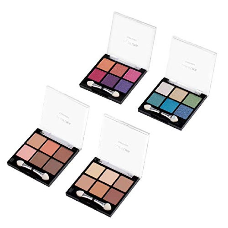 DUER LIKA 캐리 올 트렁크 트레인 케이스(화장품 포함) 및 재사용 가능한 흑백 알루미늄 케이스(화이트)