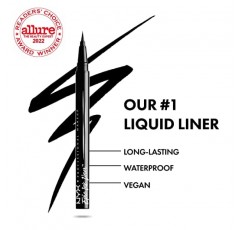 NYX PROFESSIONAL MAKEUP 에픽 잉크 라이너, 워터프루프 리퀴드 아이라이너-블랙, 비건 포뮬러 & 메카니컬 아이라이너 펜슬, 브라운 & 메카니컬 아이라이너 펜슬, 블랙