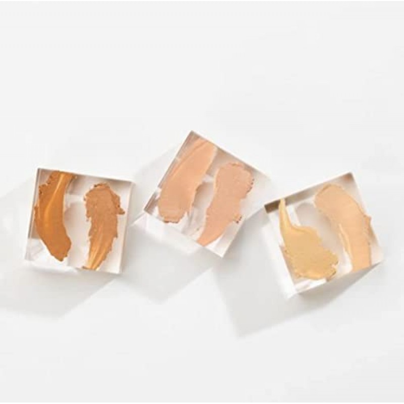 글로 스킨 뷰티 오일 프리 카무플라주 컨실러 - 결점, 잡티 및 다크 스팟을 교정하고 은폐하며 더욱 고른 안색을 위한 영양 메이크업(천연)