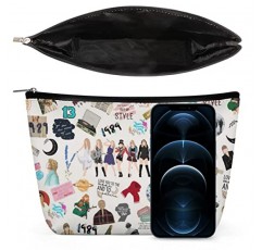 zkqeuak 앨범 영감을받은 선물 노래 메이크업 가방 가수의 팬 음악 애호가 선물을 즐기자