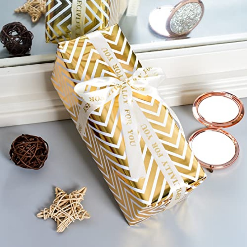 Bueart 디자인 최고의 선물 12pcs 블링 글리터 골드 라벨 메이크업 브러쉬 세트 전문 선물-브러시 홀더 케이스 포함-크리스탈 파운데이션 메이크업 브러쉬 세트