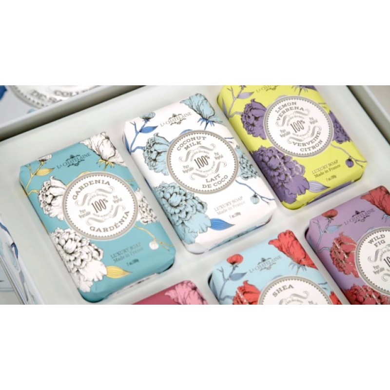 La Chatelaine 럭셔리 바 비누 | 천연 시어 포뮬러(패션프루트, 7온스)