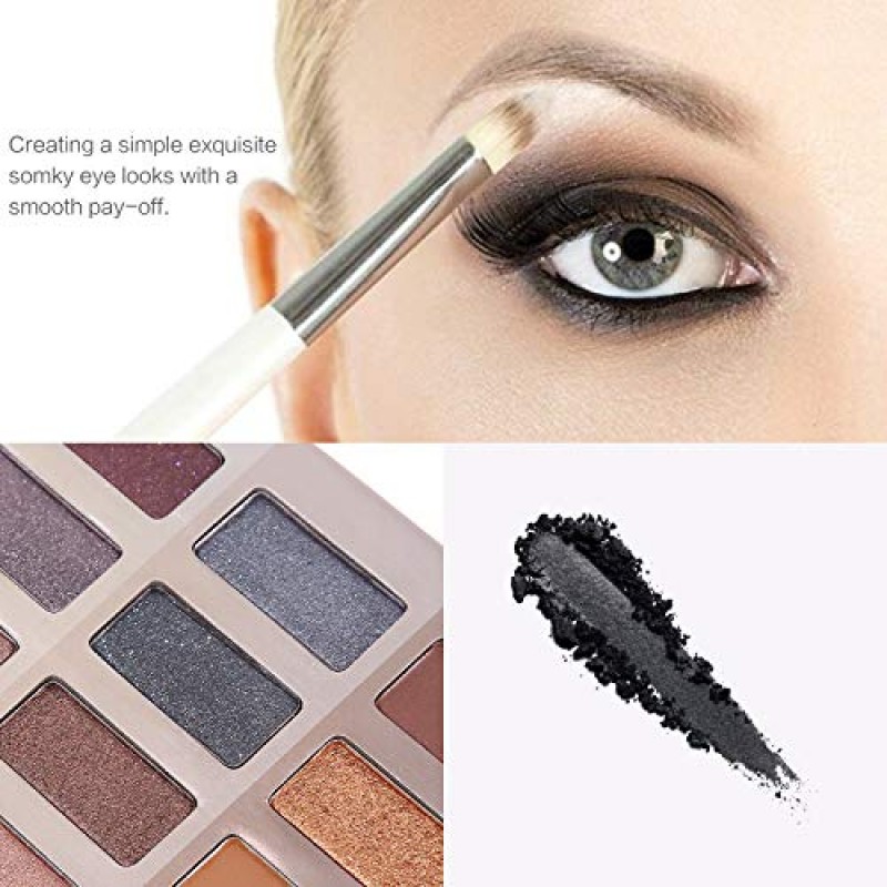 UCANBE 60 색 네이키드 아이 섀도우 팔레트, 웜 뉴트럴 누드 메이크업 팔레트, 천연 매트 글리터 쉬머 스모키 아이 섀도우 할로윈 화장품 선물 키트