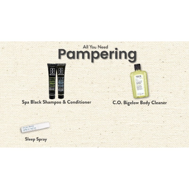 여성을 위한 럭셔리 천연 30피스 여행용 액세서리 키트 - 휴가, 병원 가방, 산후 여행용 가방에 들어 있는 TSA 준수 크기 세면도구