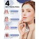 블랙헤드 제거제 모공 진공 여드름 추출기: 블루 라이트가 포함된 업그레이드된 모공 클렌저 - 얼굴용 충전식 블랙 헤드 제거제, 화이트헤드 제거, 얼굴 퍼밍, 여성 및 남성을 위한 오일 감소
