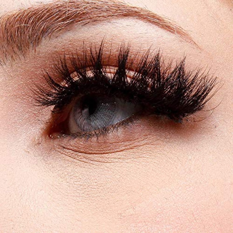 BEAUTY CAT 3D 인조 밍크 속눈썹 클래식 - 완전 길고 드라마틱하고 자연스러운 룩 / 편안한 착용 스트립 속눈썹 수제, 부드럽고 가벼운 무게 푹신함 / 재사용 가능한 고급 포장 상자 (No. 009-MAURITIUS)