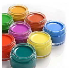 뚜껑이 있는 2온스 유리병, Bumobum 48팩 흰색 뚜껑이 있는 투명 소형 항아리, 빈 라벨 및 내부 라이너, 샘플, 파우더, 크림, 로션, 향신료용 60ml 빈 원형 ​​화장품 용기